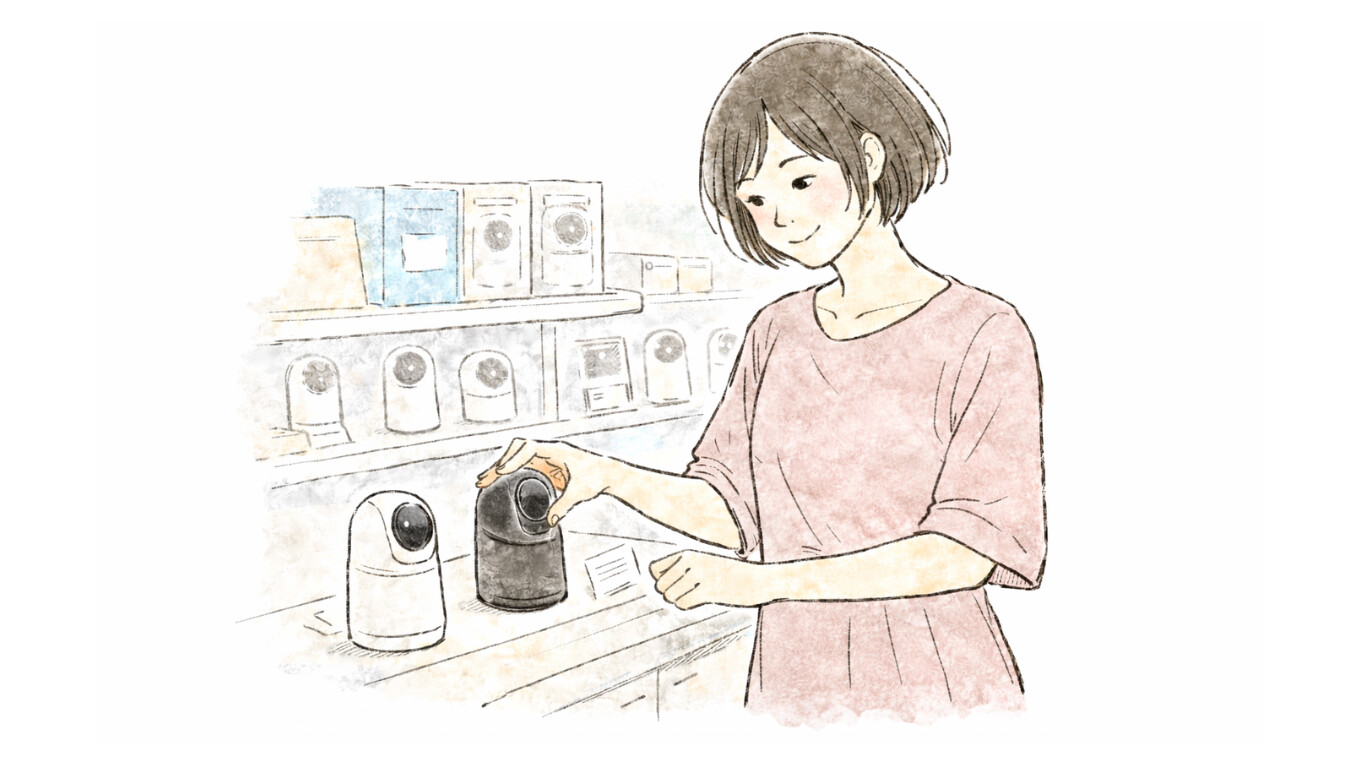 見守りカメラを選ぶことり