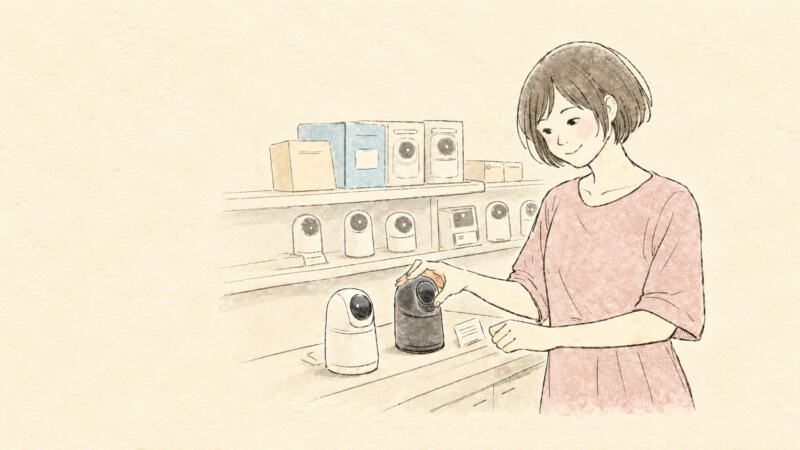 見守りカメラを選ぶことり
