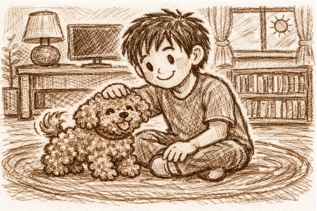 【ハルの小さな日記帳】兄ちゃんは静かに急いでいる人