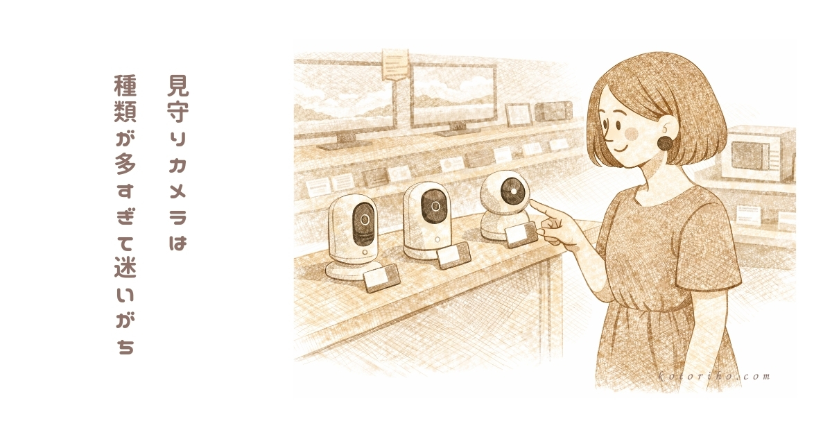 見守りカメラを選ぶとき、ここだけ見ておけば大丈夫だと思ったポイント