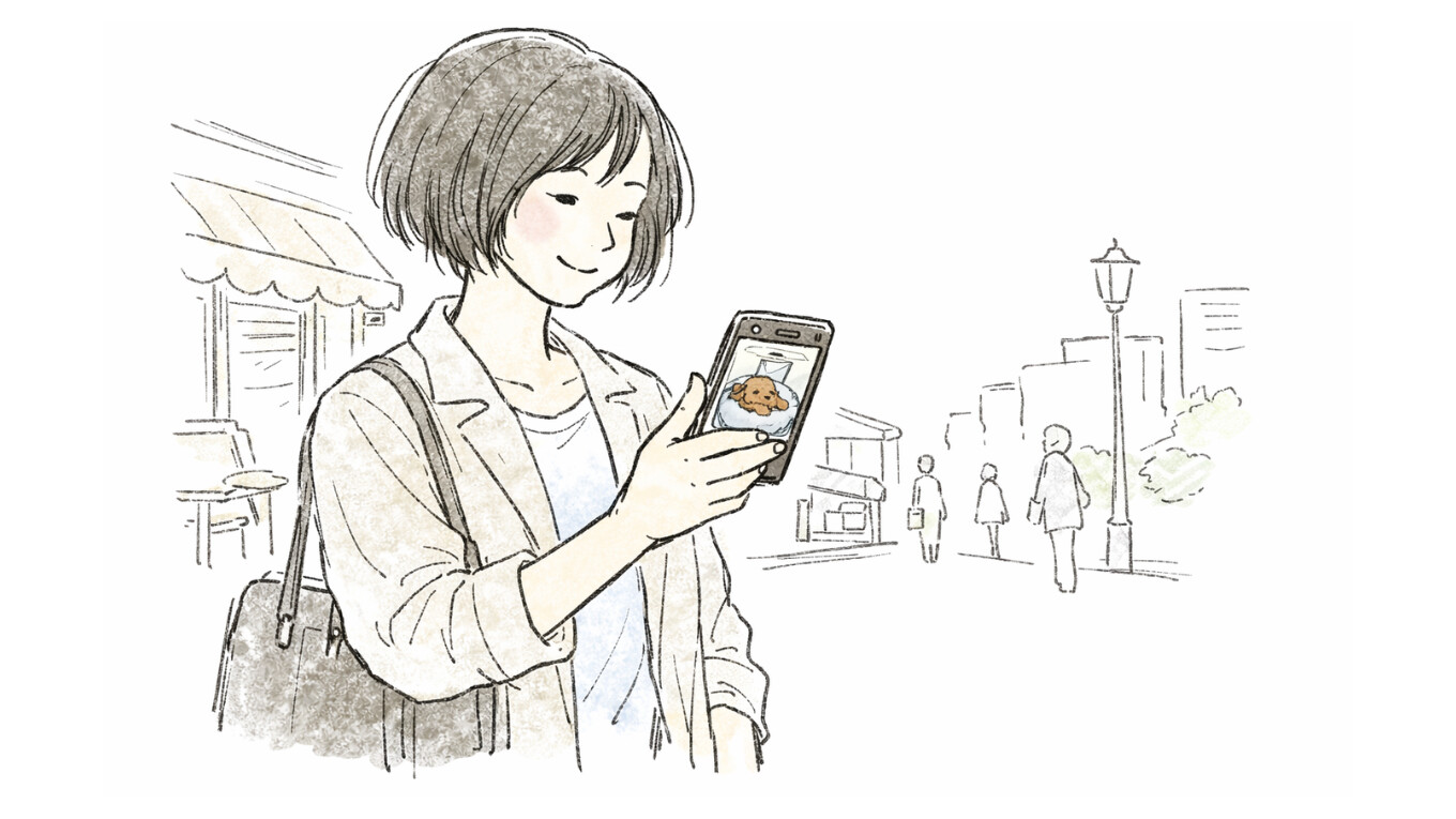 見守りカメラを見ることり