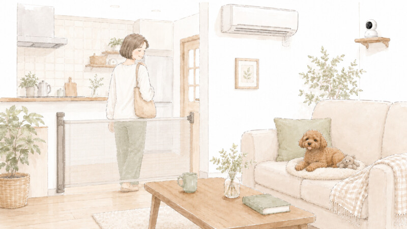 犬の留守番