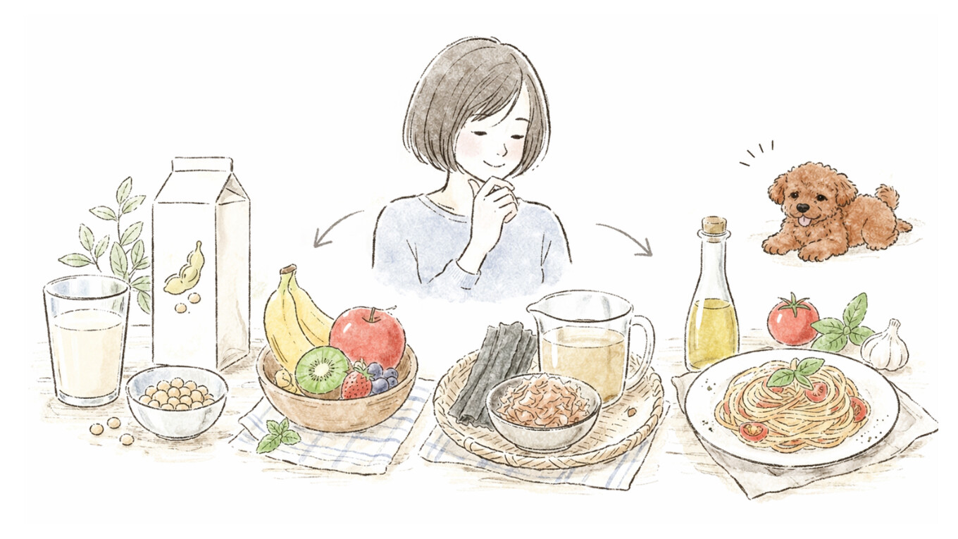 ハルの食事の準備をすることり