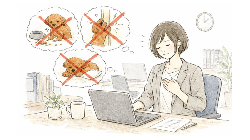 想像で心配することをやめたことり