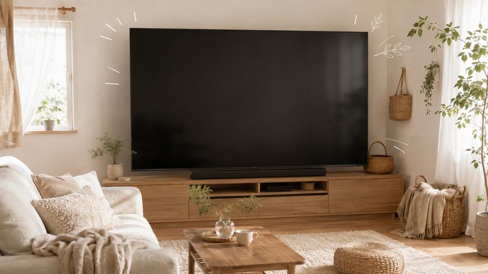 大きすぎるテレビ