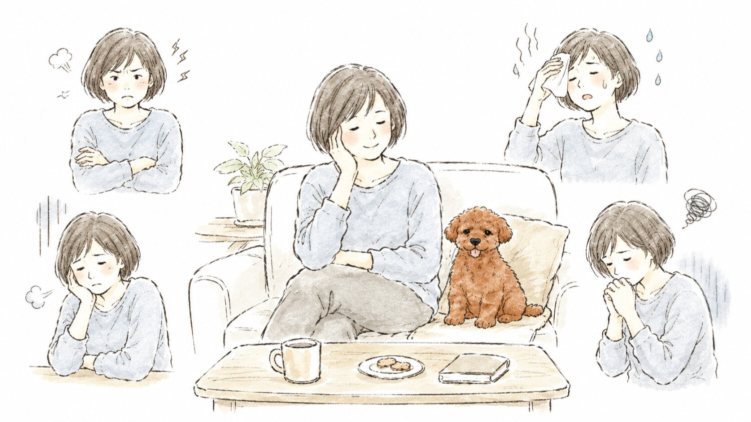 感情の変化