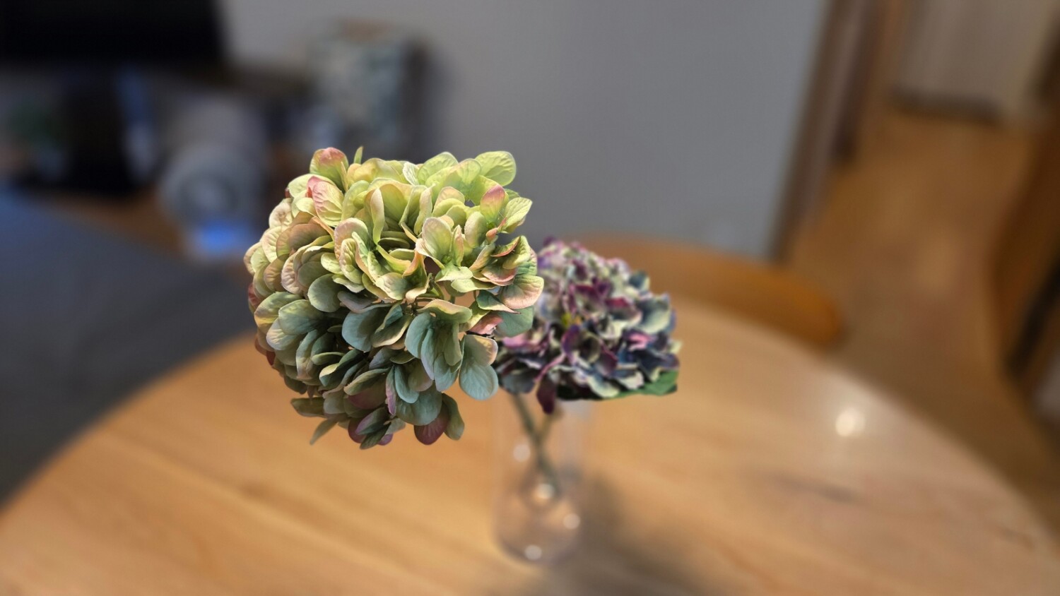 フェイクフラワー 紫陽花