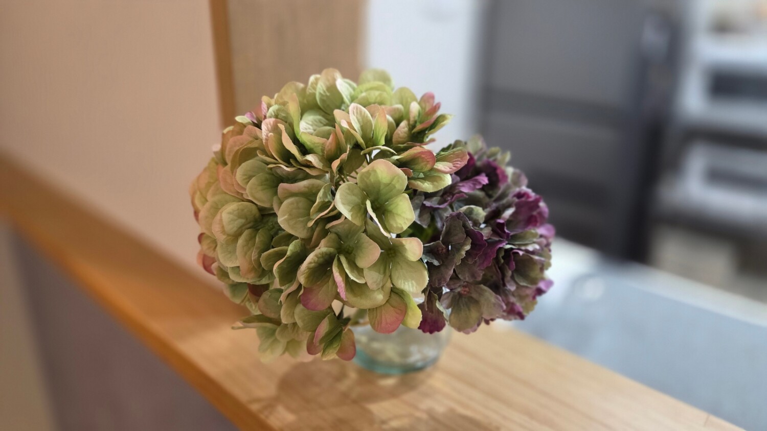 フェイクフラワー 紫陽花